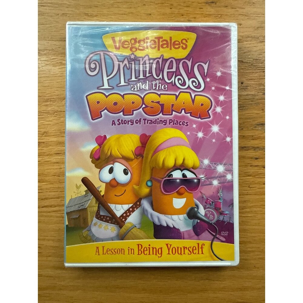 VeggieTales Princess And The Pop Star DVD A Story Of Trading Places